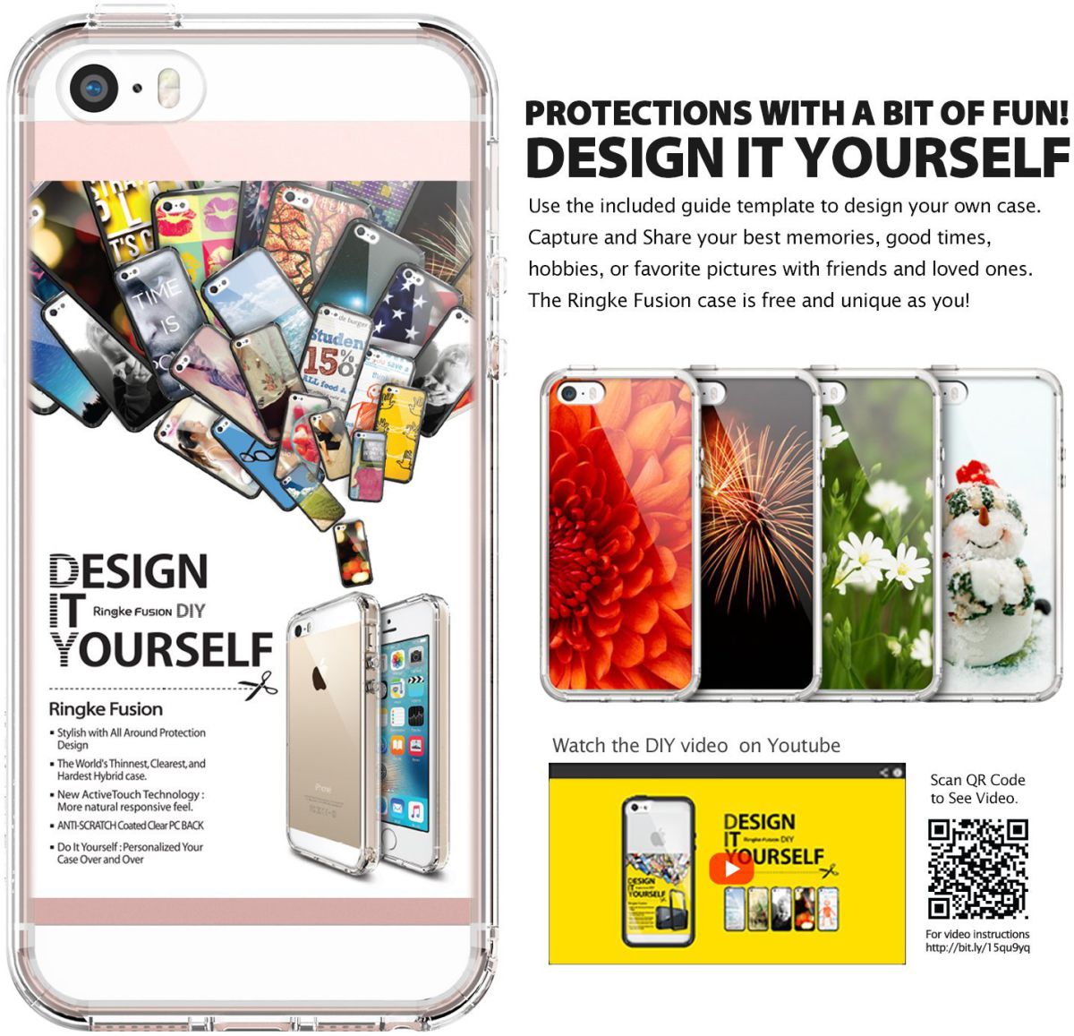 Ringke Fusion Apple iPhone SE Hoesje Doorzichtig Crystal View afbeelding 9