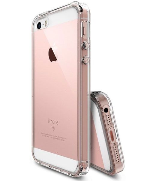 Ringke Fusion Apple iPhone SE Hoesje Doorzichtig Crystal View afbeelding 4