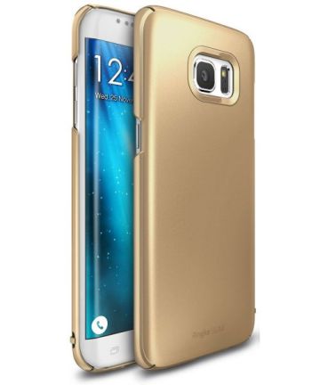 Ringke Slim Samsung Galaxy S7 Edge ultra dun hoesje Royal Gold Hoesjes