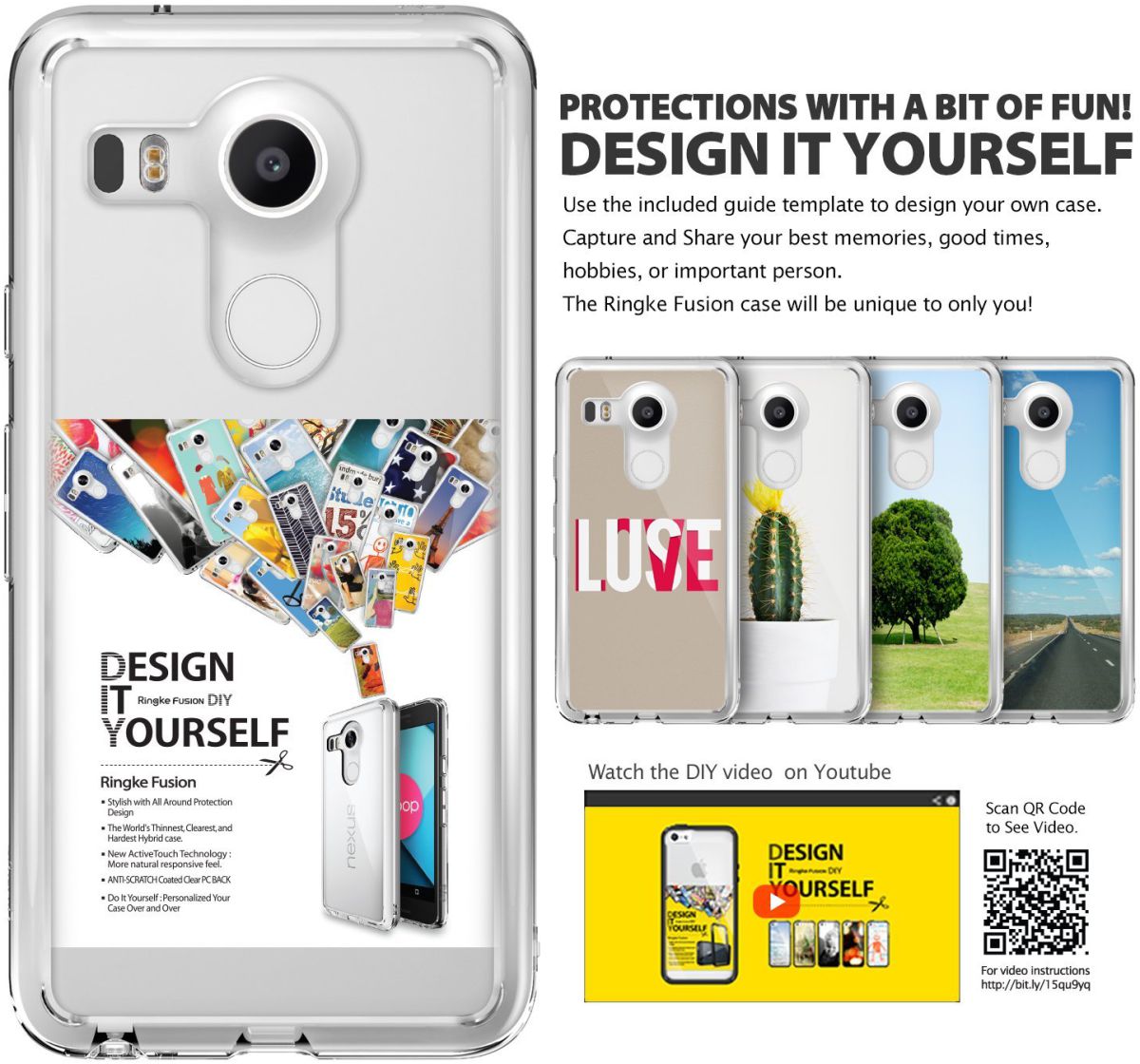 Ringke Fusion LG Nexus 5X Hoesje Doorzichtig Crystal View afbeelding 7