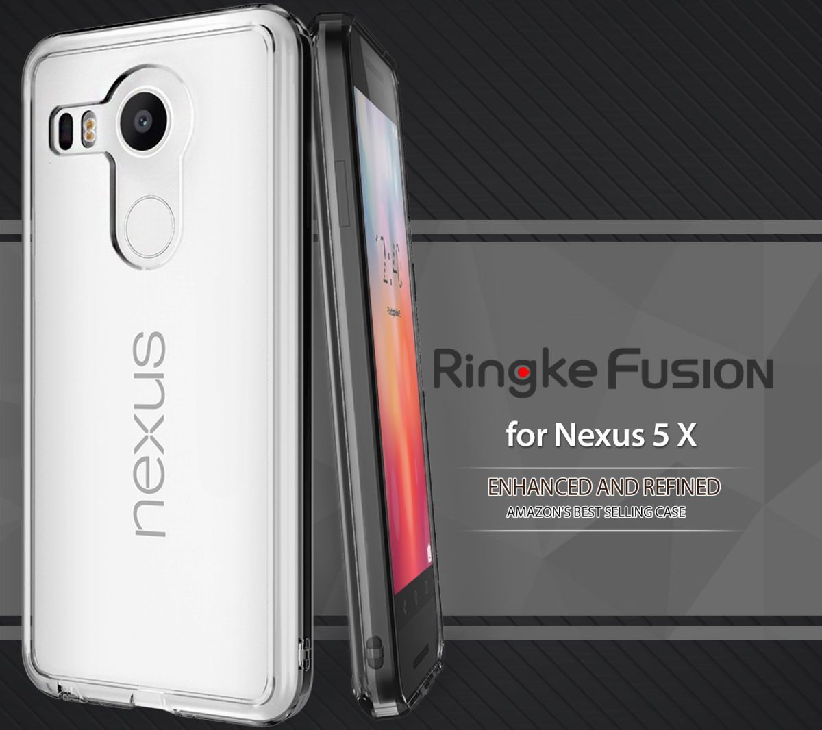 Ringke Fusion LG Nexus 5X Hoesje Doorzichtig Crystal View afbeelding 3