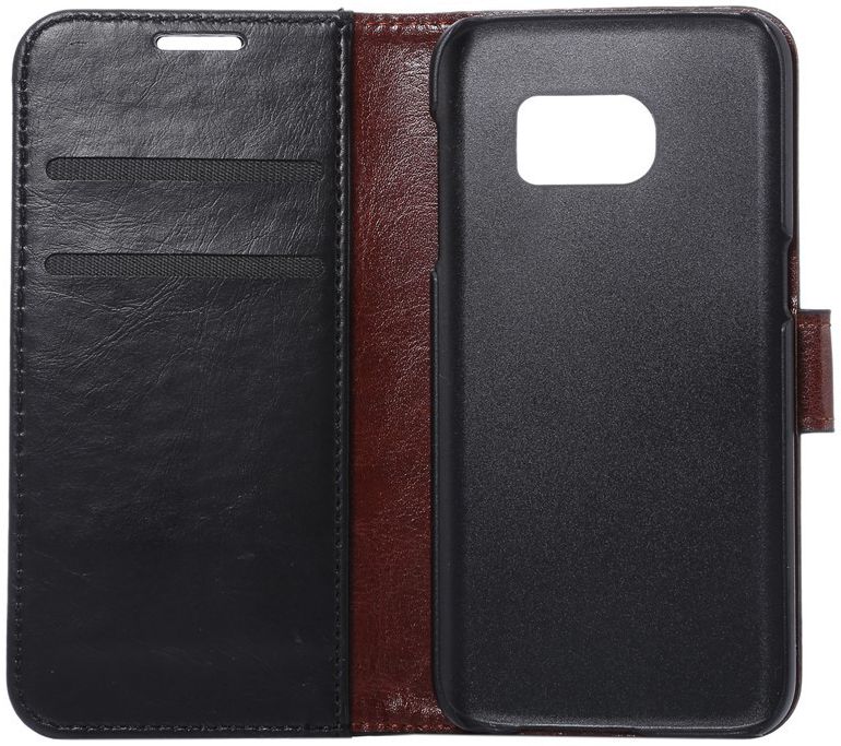 Samsung Galaxy S7 Bookcase Hoesje Met Pasjes Zwart afbeelding 6