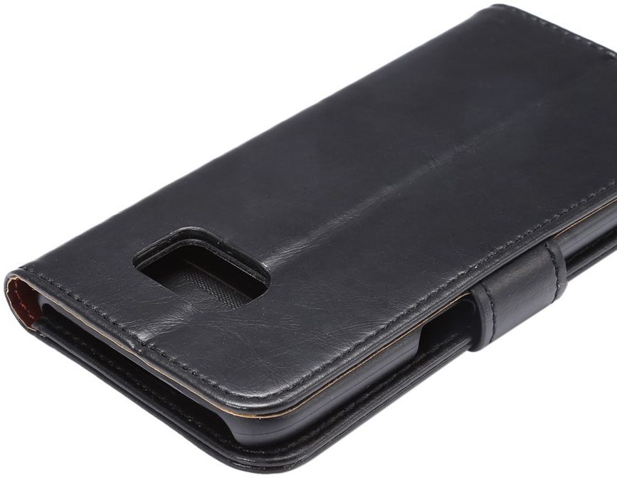 Samsung Galaxy S7 Bookcase Hoesje Met Pasjes Zwart afbeelding 9