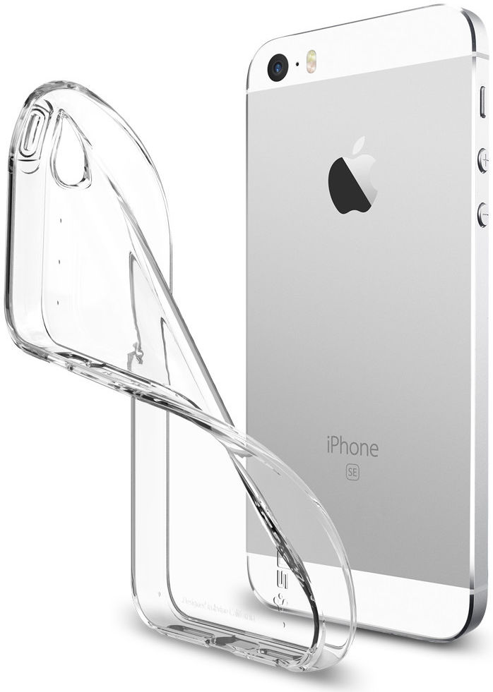 Spigen Liquid Armor Hoesje iPhone SE Transparant afbeelding 2