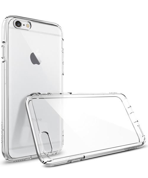 Spigen Ultra Hybrid Case Apple iPhone 6S Crystal Clear afbeelding 2