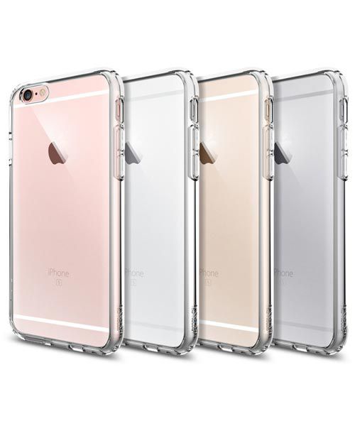 Spigen Ultra Hybrid Case Apple iPhone 6S Crystal Clear afbeelding 4