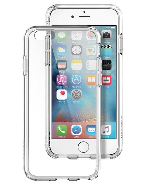 Spigen Ultra Hybrid Case Apple iPhone 6S Crystal Clear afbeelding 6