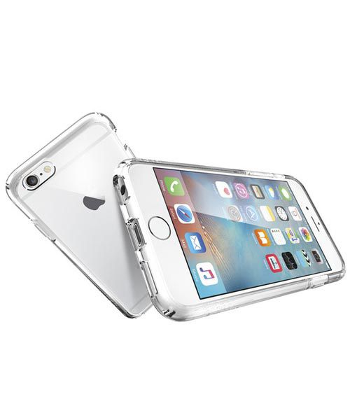 Spigen Ultra Hybrid Case Apple iPhone 6S Crystal Clear afbeelding 7