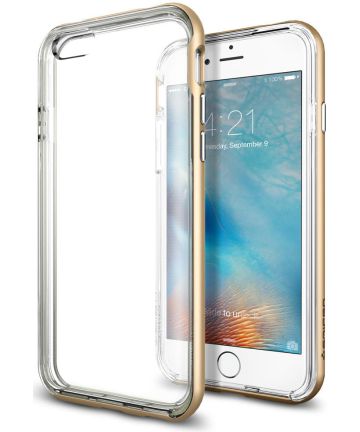 Spigen Neo Hybrid EX Hoesje iPhone 6s Plus Gold Hoesjes