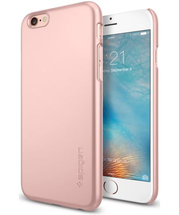 Spigen Thin Fit Case Apple iPhone 6S Rose Gold Hoesjes