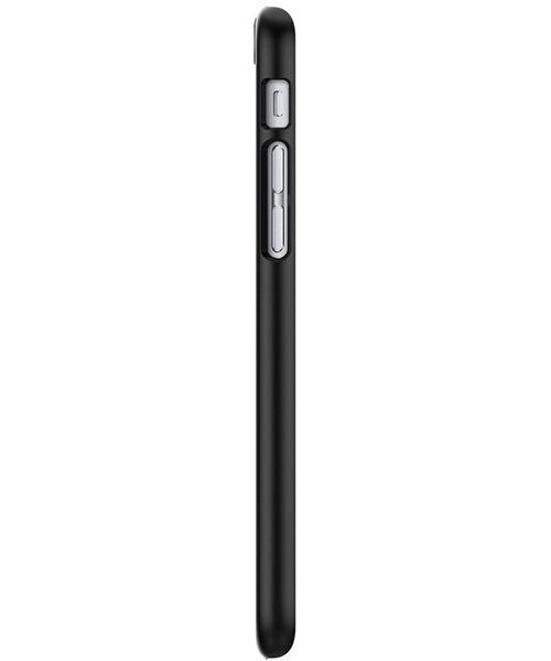 Spigen Thin Fit Case Apple iPhone 6S Smooth Black afbeelding 3