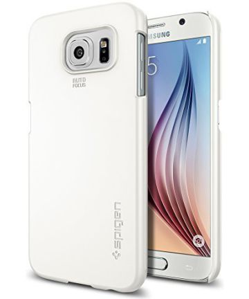 Spigen Thin Fit Case Samsung Galaxy S6 White Hoesjes