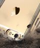 Ringke Fusion Frame Apple iPhone 6S hoesje doorzichtig Metal Grey