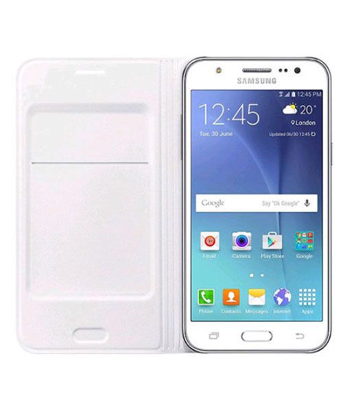 Samsung Galaxy J5 (2016) Wallet Case Wit afbeelding 1