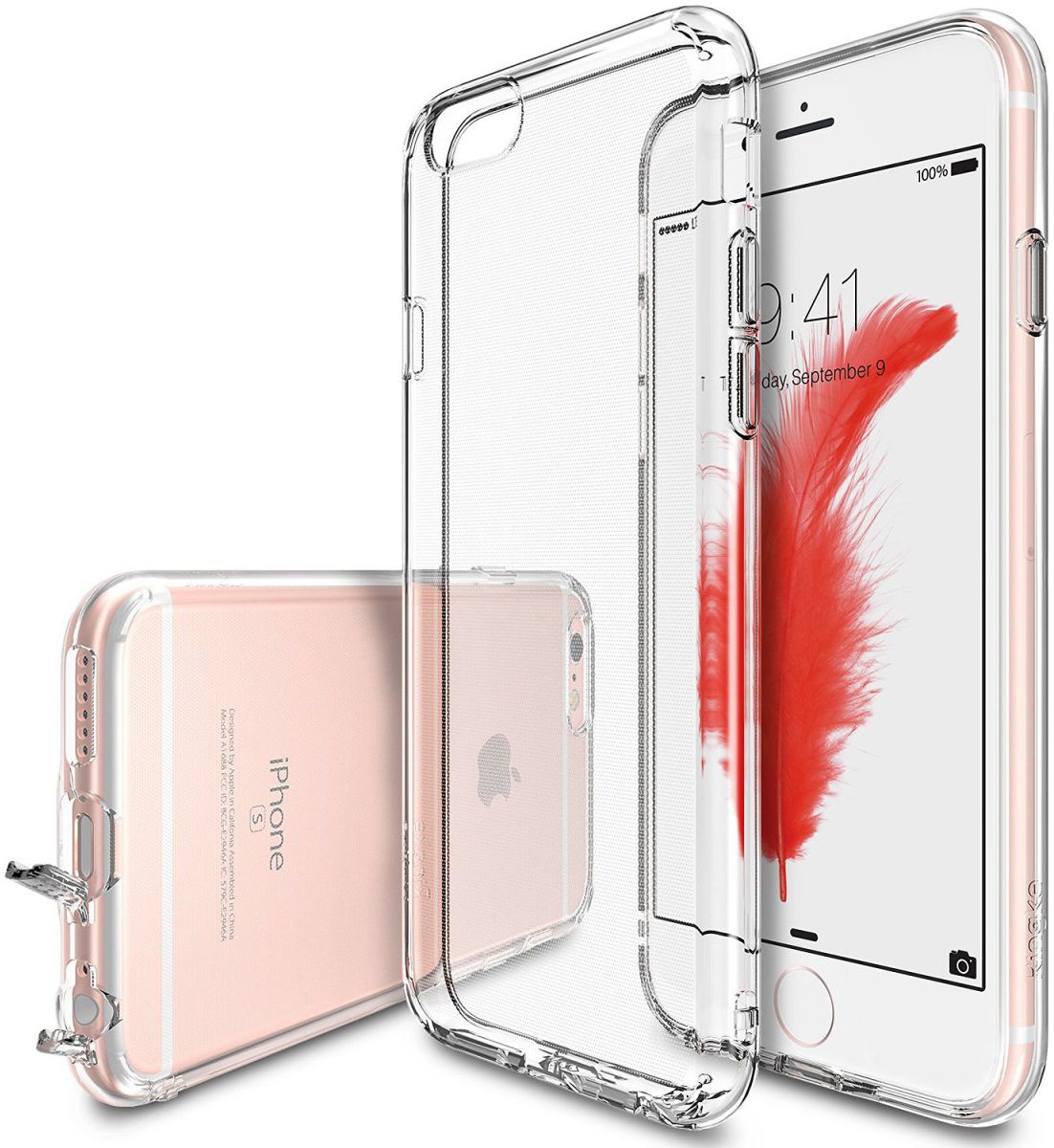 Ringke Air Apple iPhone 6S Hoesje Crystal View afbeelding 1