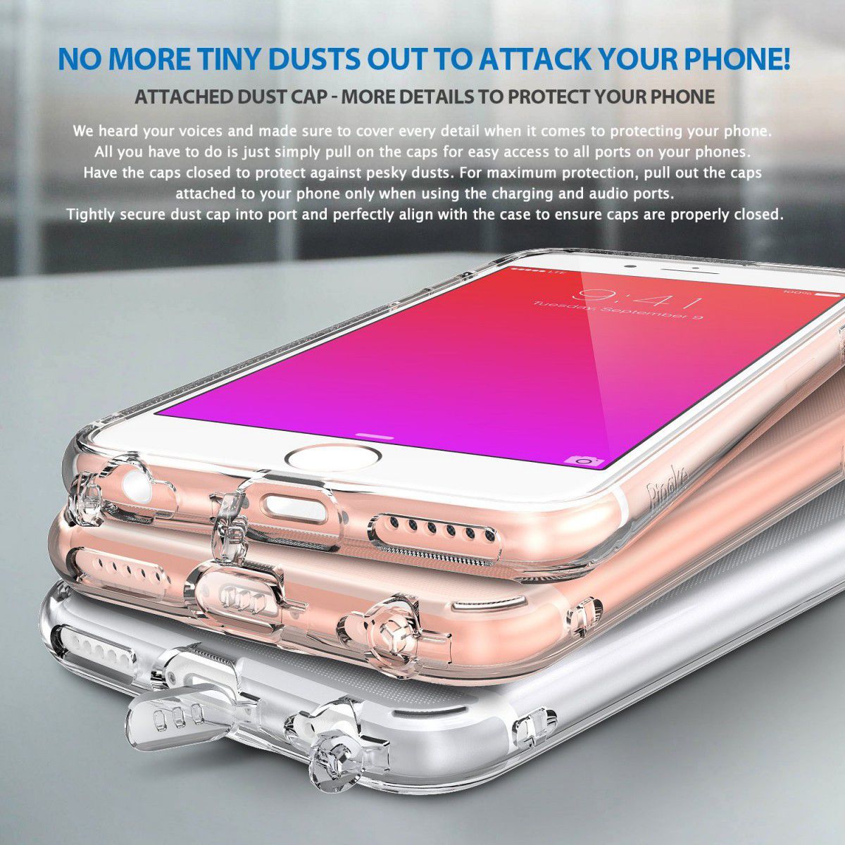 Ringke Air Apple iPhone 6S Hoesje Rose Gold afbeelding 2