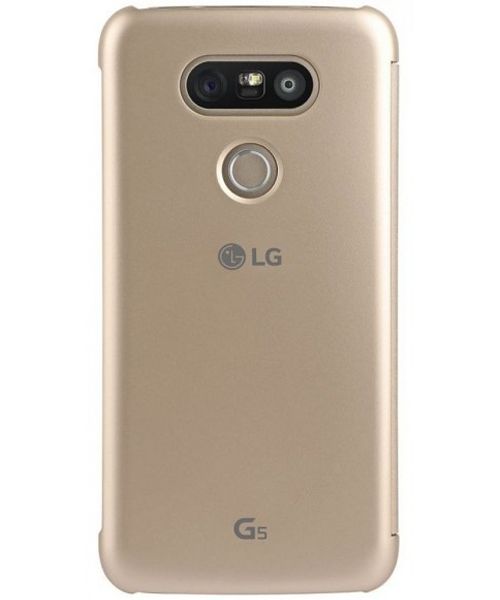 LG G5 (SE) Quick Cover Case Goud afbeelding 2