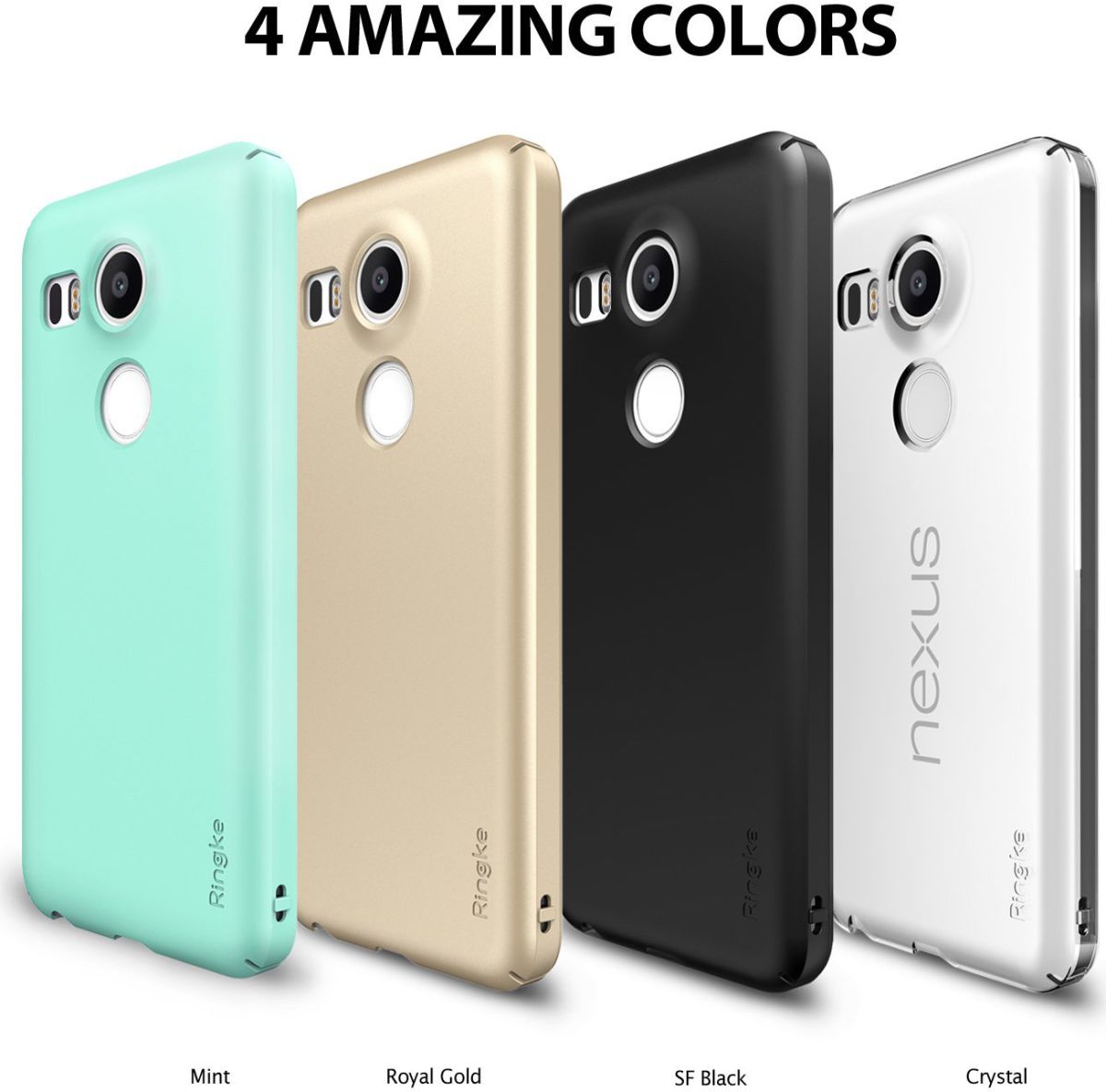 Ringke Slim LG Nexus 5X Hoesje Royal Gold afbeelding 5