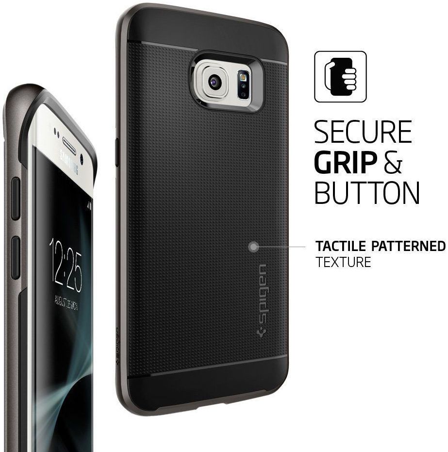 Spigen Neo Hybrid Hoesje Galaxy S7 Edge Gunmetal afbeelding 7