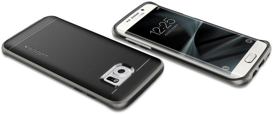 Spigen Neo Hybrid Hoesje Galaxy S7 Edge Gunmetal afbeelding 19
