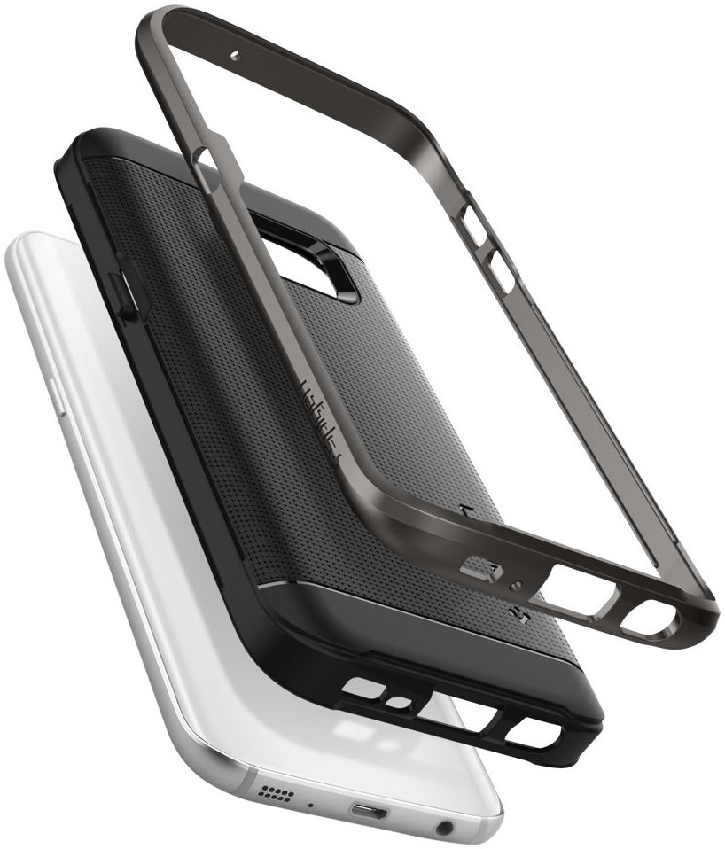 Spigen Neo Hybrid Hoesje Galaxy S7 Gunmetal afbeelding 11