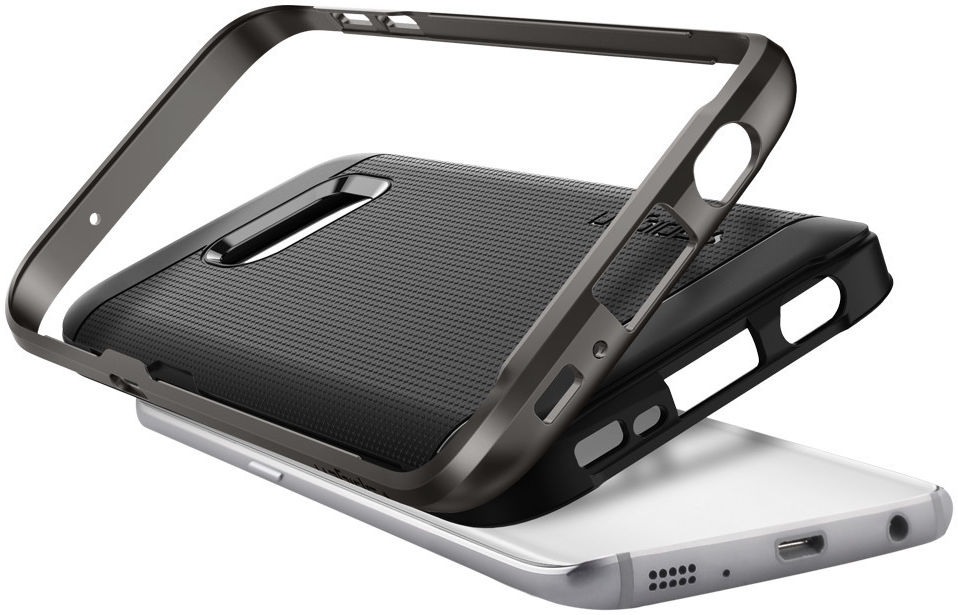 Spigen Neo Hybrid Hoesje Galaxy S7 Gunmetal afbeelding 14
