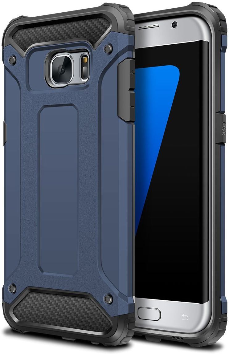 Klagen Christchurch Observatie Samsung Galaxy S7 Hoesje Cool Armor Blauw | GSMpunt.nl