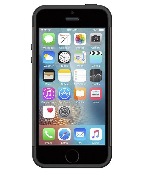 Spigen Slim Armor Hoesje iPhone SE Gunmetal afbeelding 7