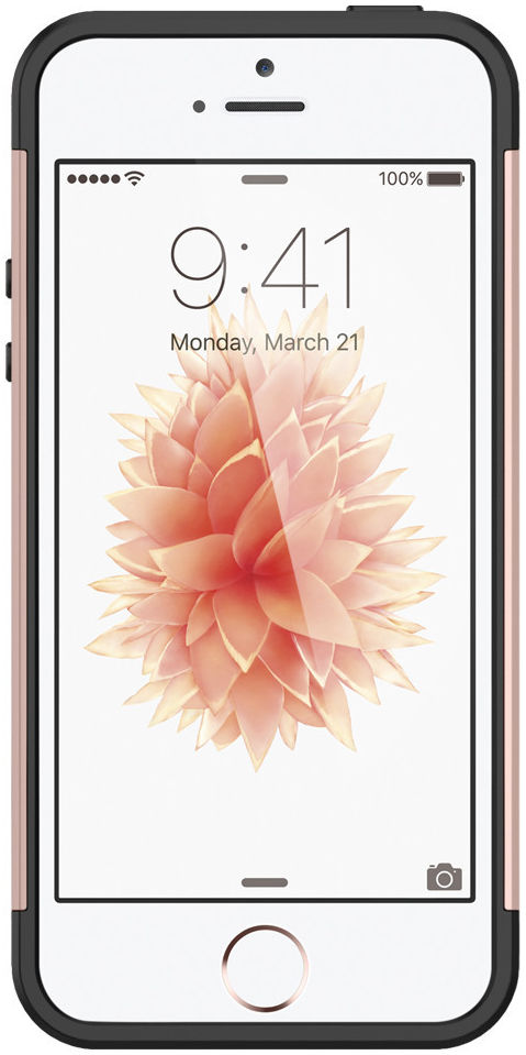 Spigen Slim Armor Hoesje iPhone SE Rose Gold afbeelding 4