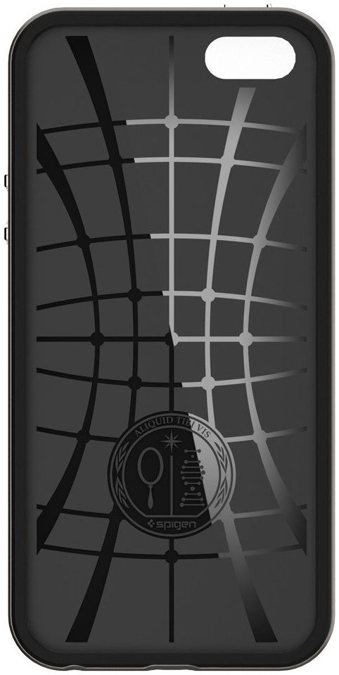 Spigen Neo Hybrid Hoesje iPhone SE Gunmetal afbeelding 4