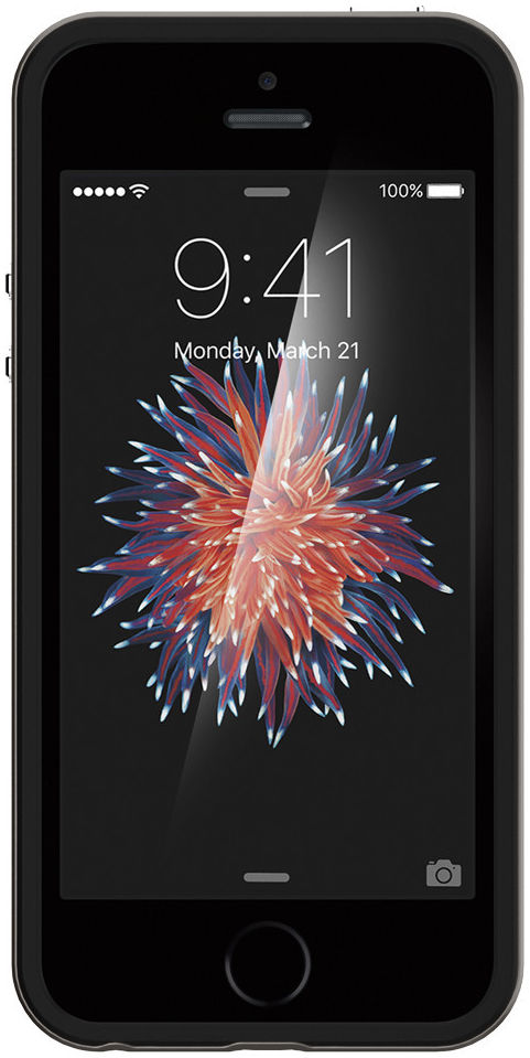 Spigen Neo Hybrid Hoesje iPhone SE Gunmetal afbeelding 6