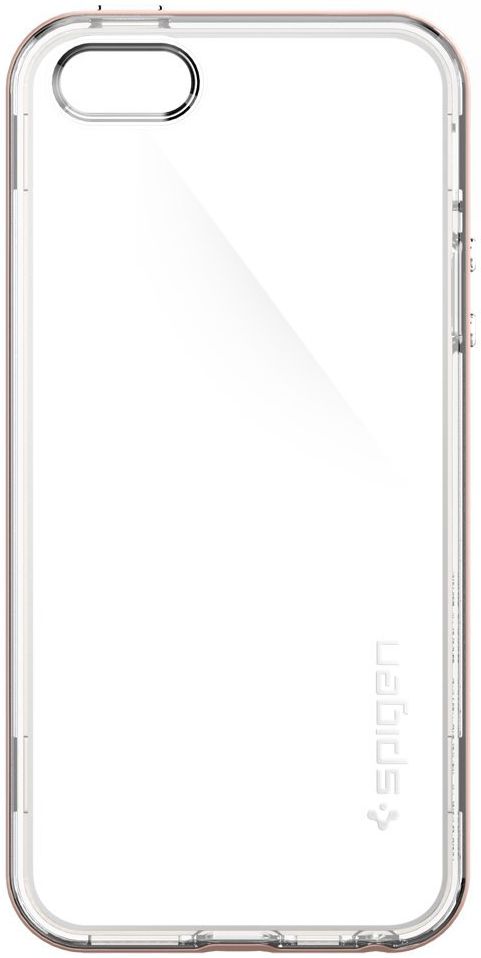 Spigen Neo Hybrid Crystal Hoesje iPhone SE Rose Gold afbeelding 4