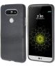 LG G5 (SE) Geborsteld TPU Hoesje Zwart