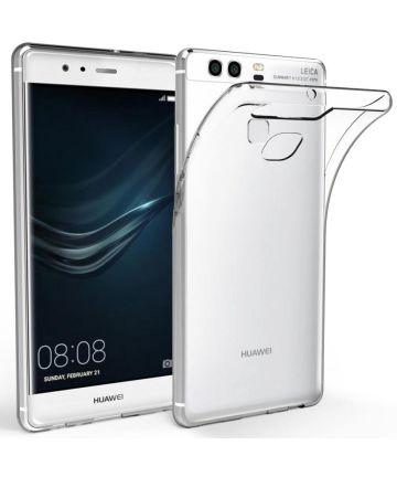 Huawei P9 Transparant Hoesje TPU Hoesjes