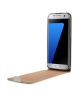 Samsung Galaxy S7 Edge Flip Hoesje Verticaal Wit