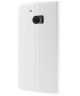 HTC 10 Hoes Flip Cover met kaarthouder Wit