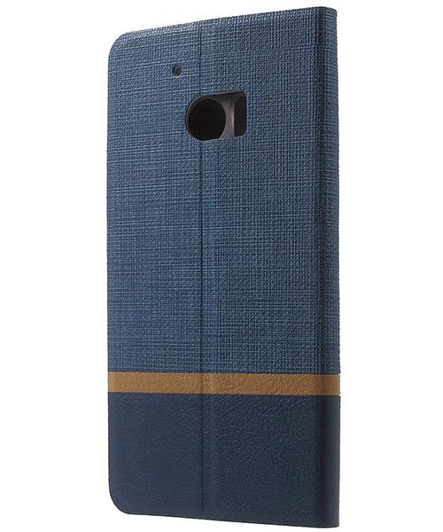 HTC 10 Hoesje Design Flip Case Blauw afbeelding 2