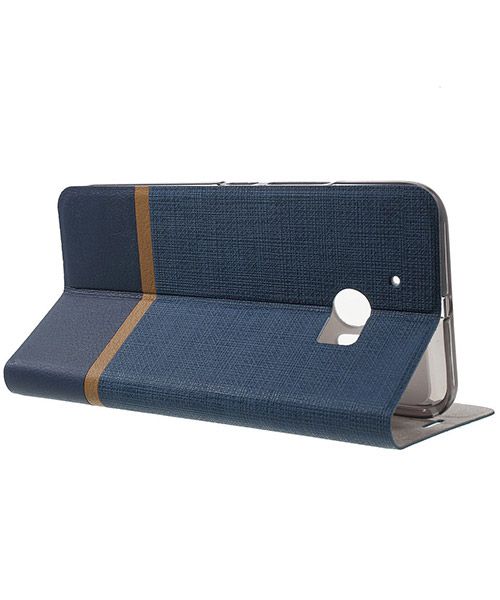 HTC 10 Hoesje Design Flip Case Blauw afbeelding 3