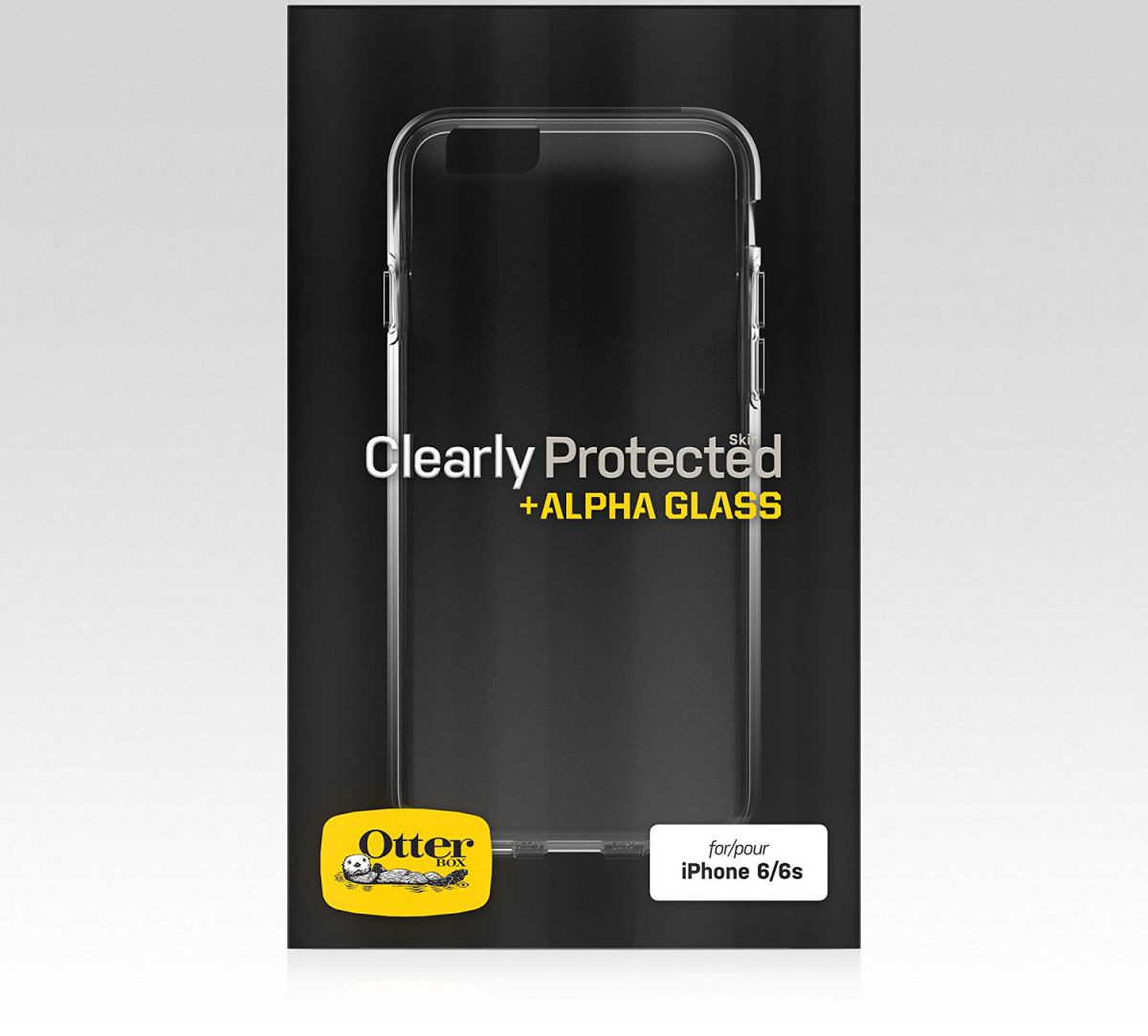 Otterbox Clearly Protected Clear Skin + Alpha Glass Apple iPhone 6S afbeelding 3