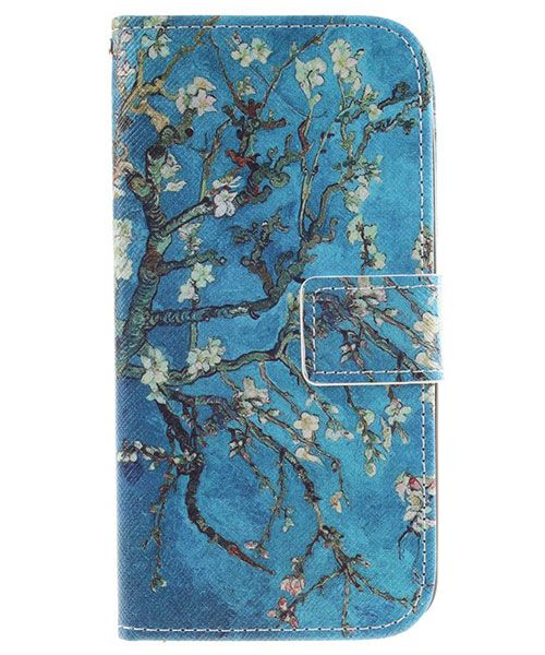 LG K10 Portemonnee Flip Hoesje Print Tree afbeelding 1