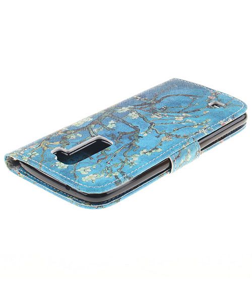 LG K10 Portemonnee Flip Hoesje Print Tree afbeelding 7