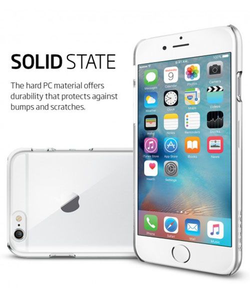 Spigen Thin Fit Hoesje Apple iPhone 6S Transparant afbeelding 4