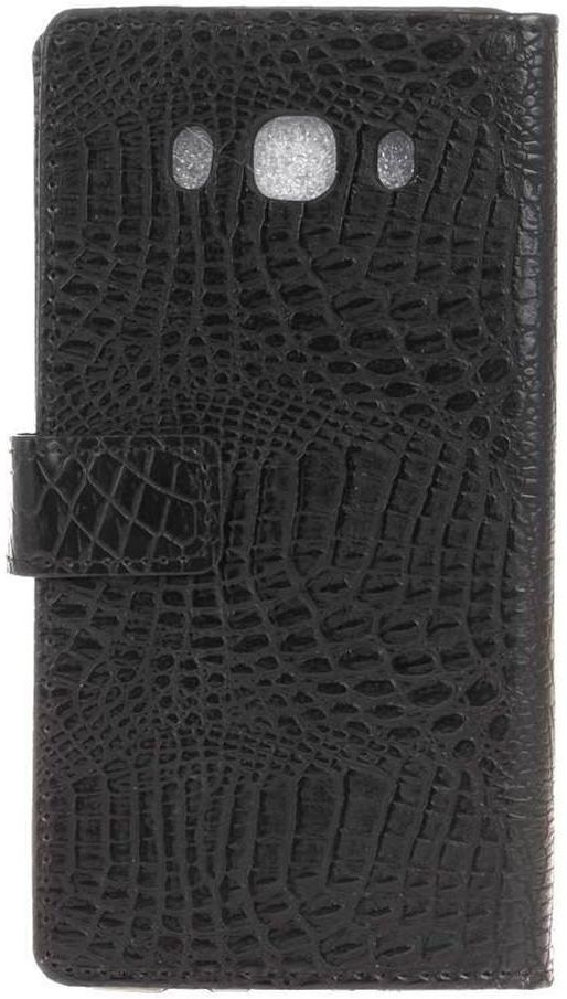 Samsung Galaxy J5 (2016) Krokodil Flipcase Zwart afbeelding 5