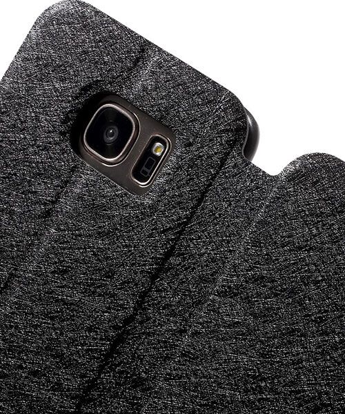 Samsung Galaxy S7 Business Portemonnee Bookcase Hoesje Zwart afbeelding 7