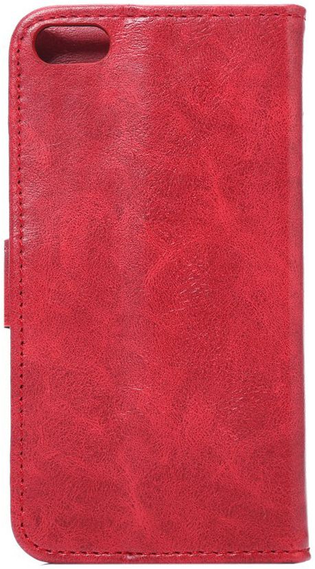 Apple iPhone SE / 5S / 5 Hoesje Portemonnee Rood afbeelding 8