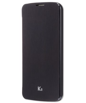LG K8 CleanUp Flipcase Zwart Hoesjes