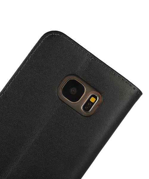 Samsung Galaxy S7 Portemonnee Hoes Zwart afbeelding 8