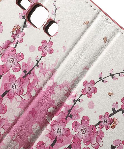 Samsung Galaxy J1 (2016) Flip Hoesje Plum Blossom afbeelding 7