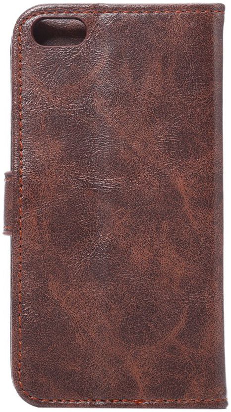 Apple iPhone SE / 5S / 5 Hoesje Portemonnee Brown afbeelding 8