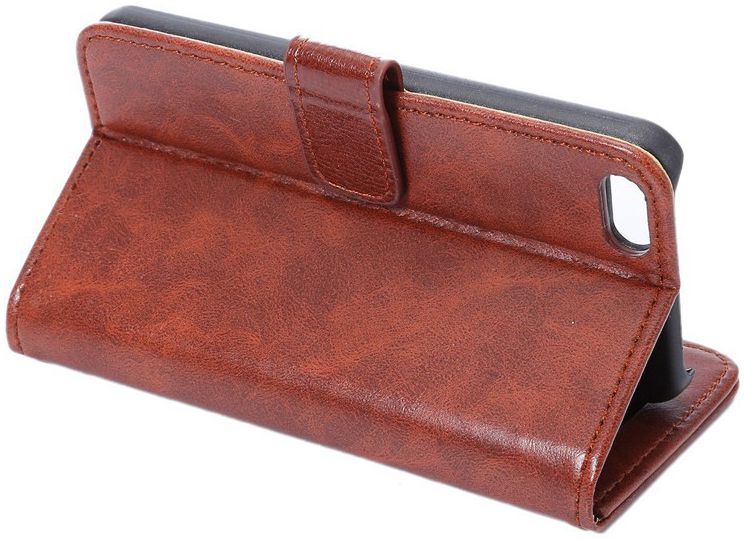 Apple iPhone SE / 5S / 5 Hoesje Portemonnee Bruin afbeelding 9